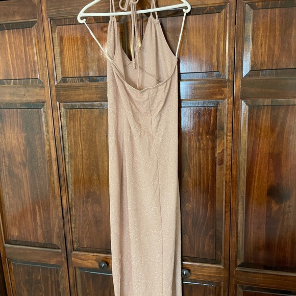 Debut Gold Gown - Picture 3 of 5